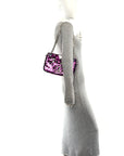 Sequin DG 3.5 Shoulder Bag Fuxia Argento