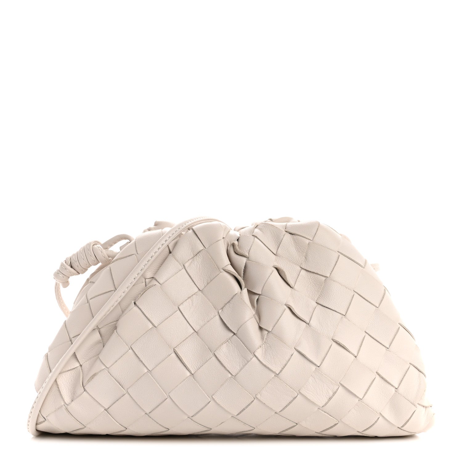 Nappa Intrecciato The Mini Pouch Chalk