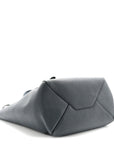 Soft Grained Calfskin Small Belt Cabas Phantom Slate