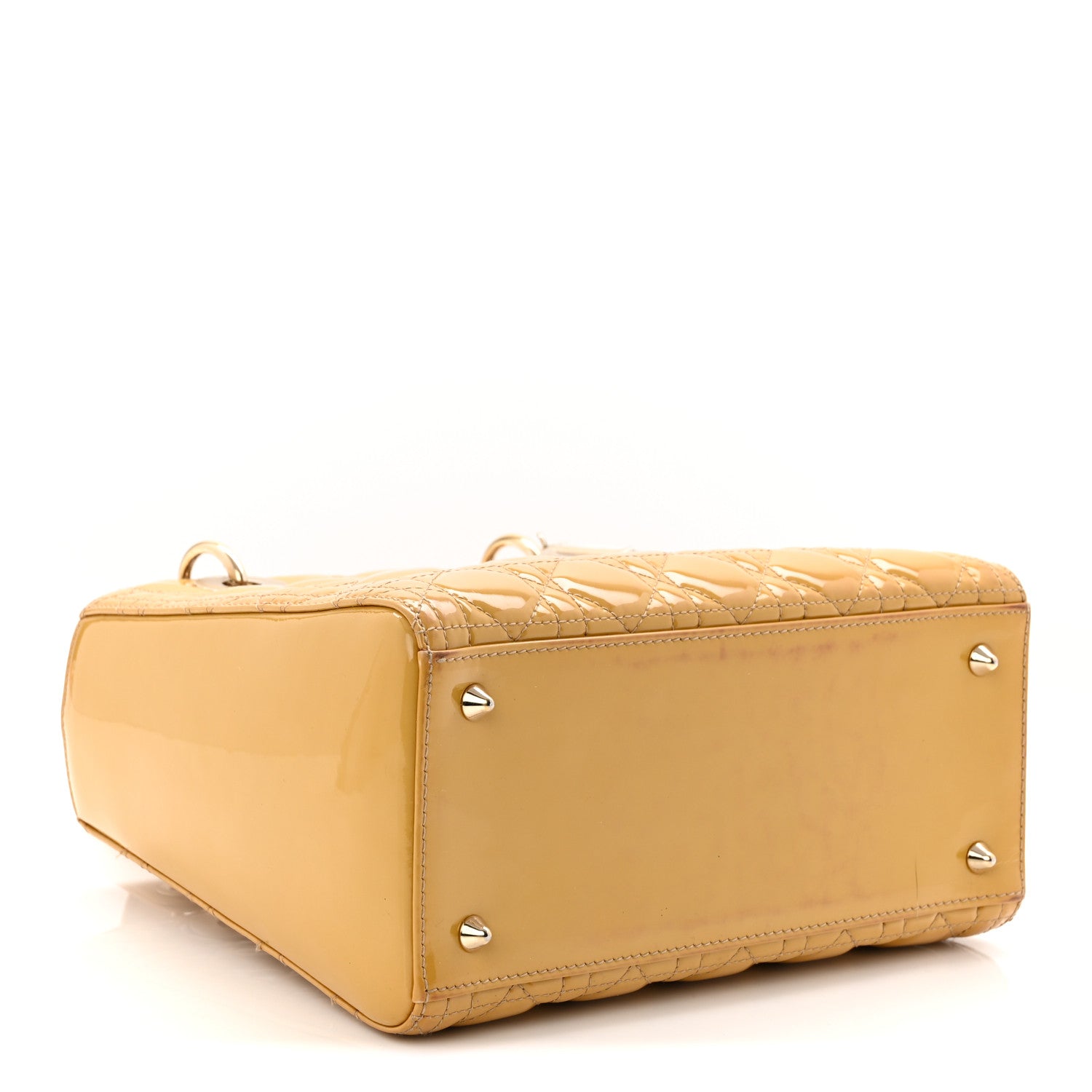 Patent Cannage Medium Lady D1OR Beige