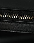 Lambskin Studded Medium D1ORama Flap Bag Black