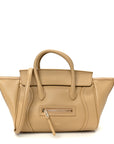 Grained Calfskin Little New Luggage Sandcastle