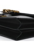 Calfskin Web Small Dionysus Shoulder Bag Black