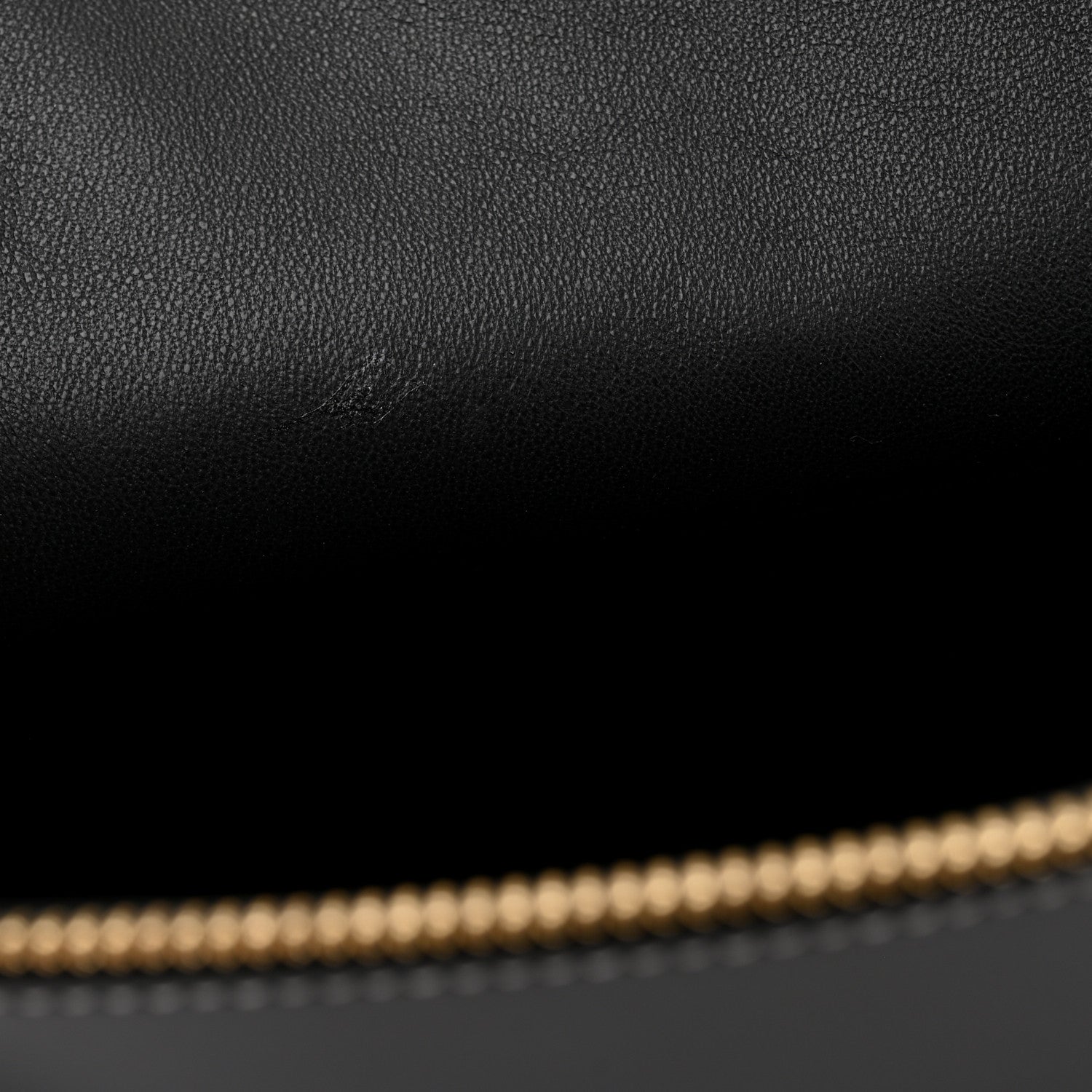 Smooth Calfskin Double Stitching Mini Belt Bag Black