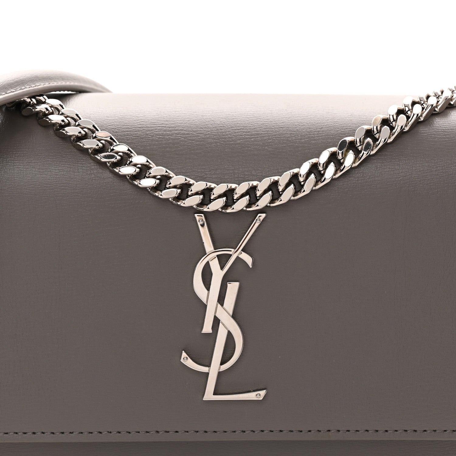 Calfskin Medium Monogram Sunset Fog