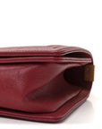 Caviar Quilted Medium Boy Flap Burgundy