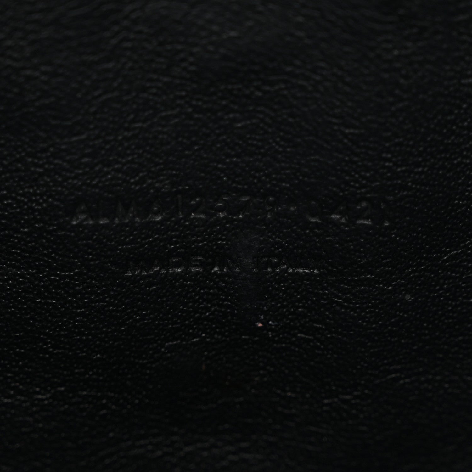 Grain De Poudre Matelasse Monogram Mini Lou Camera Bag Black