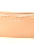 Caviar Quilted Wallet on Chain WOC Beige