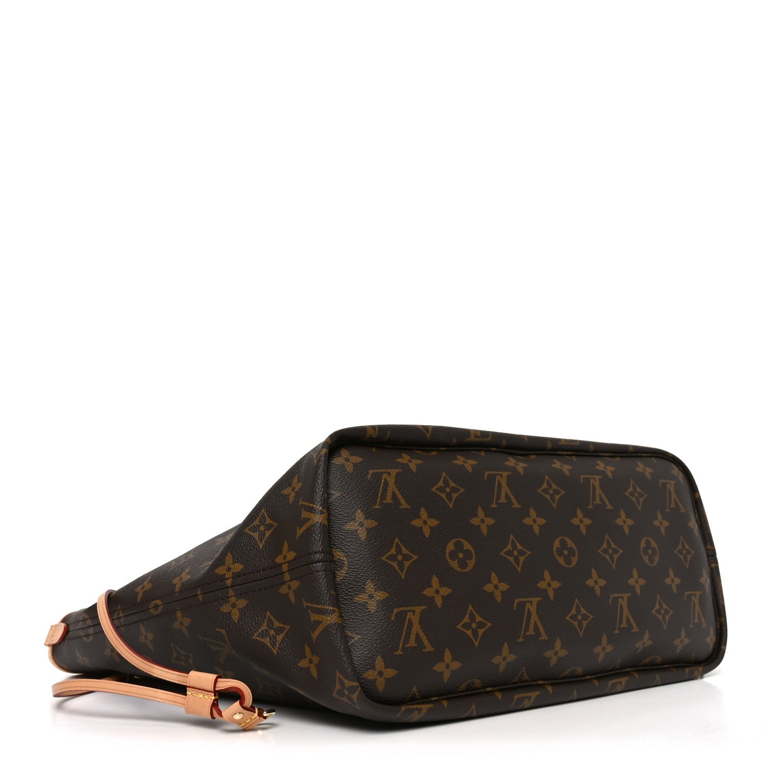 Monogram Inside Out Neverfull Bandouliere MM Rouge Sari
