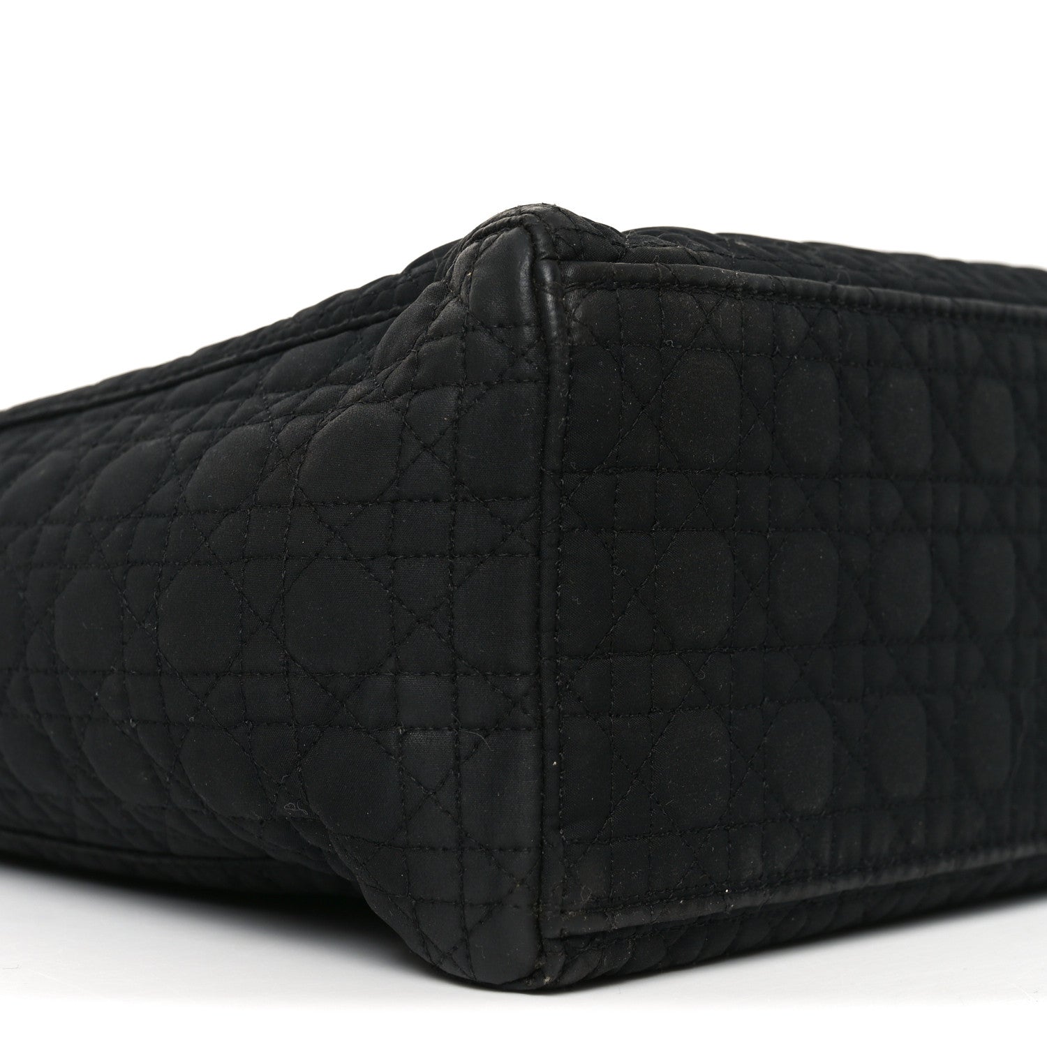 Nylon Cannage Large Lady D1OR Black