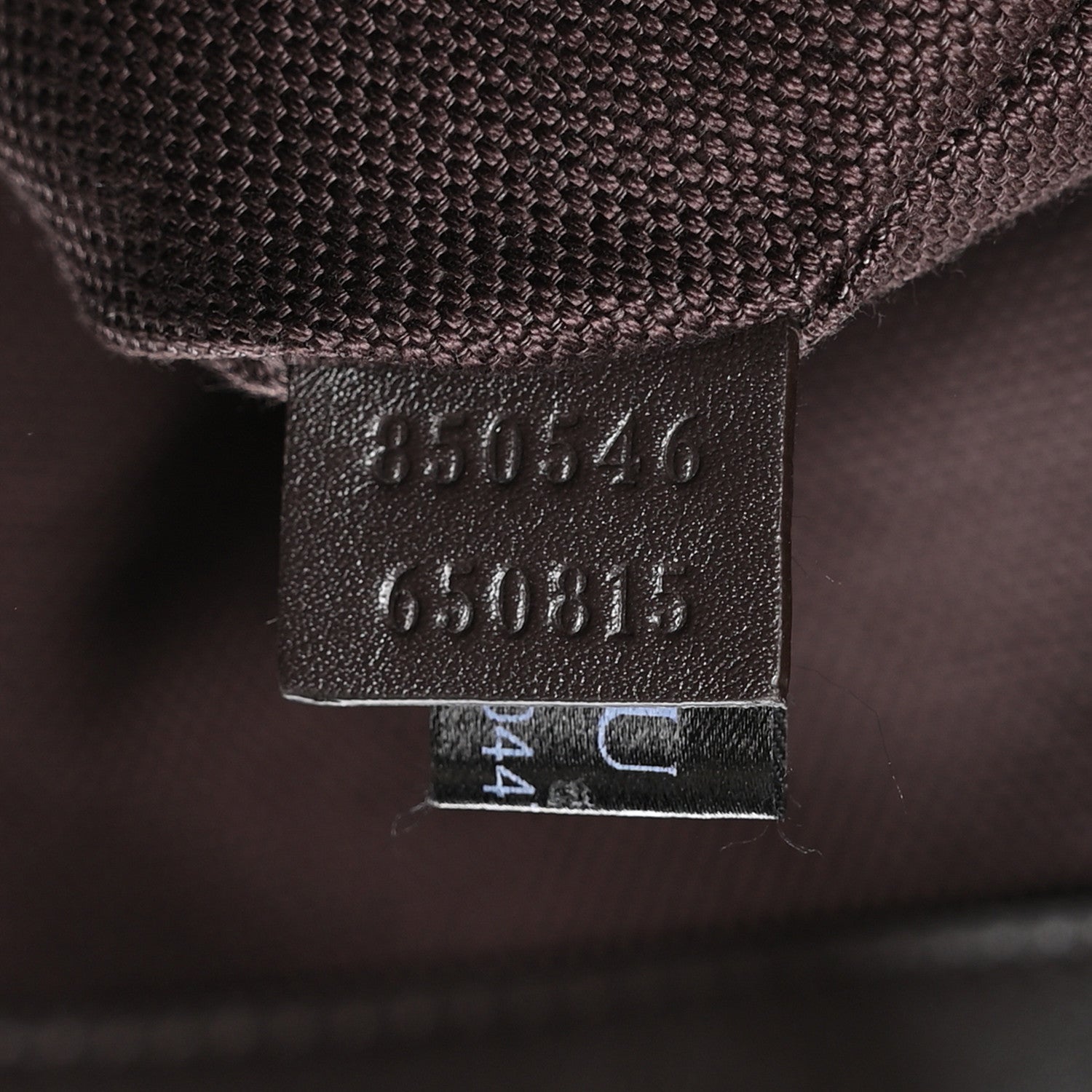 GG Supreme Monogram Large Beatrix Tote Dark Brown