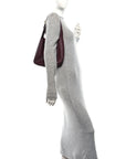 Smooth Calfskin Small Le 5 A 7 Soft Hobo Rouge Legion