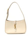 Smooth Calfskin Le 5 A 7 Hobo Blanc Vintage