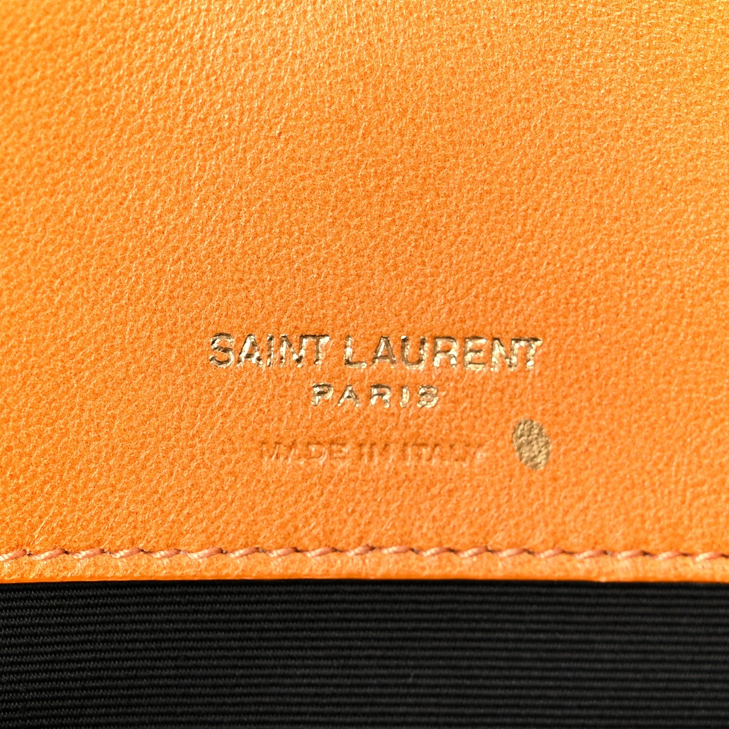 Lambskin Chevron Quilted Small Loulou Bag Sunflower