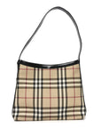 Vintage Check Shoulder Bag Black