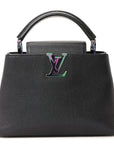 Taurillon Capucines BB Scarabeo Iridescent Black