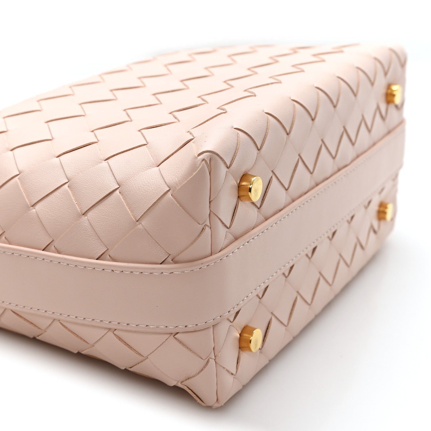 Calfskin Nappa Intrecciato Mini Wallace Bliss Washed