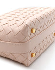 Calfskin Nappa Intrecciato Mini Wallace Bliss Washed
