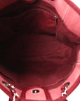 Canvas Small Deauville Tote Red