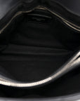 Calfskin Y Quilted Monogram Medium Loulou Chain Satchel Storm