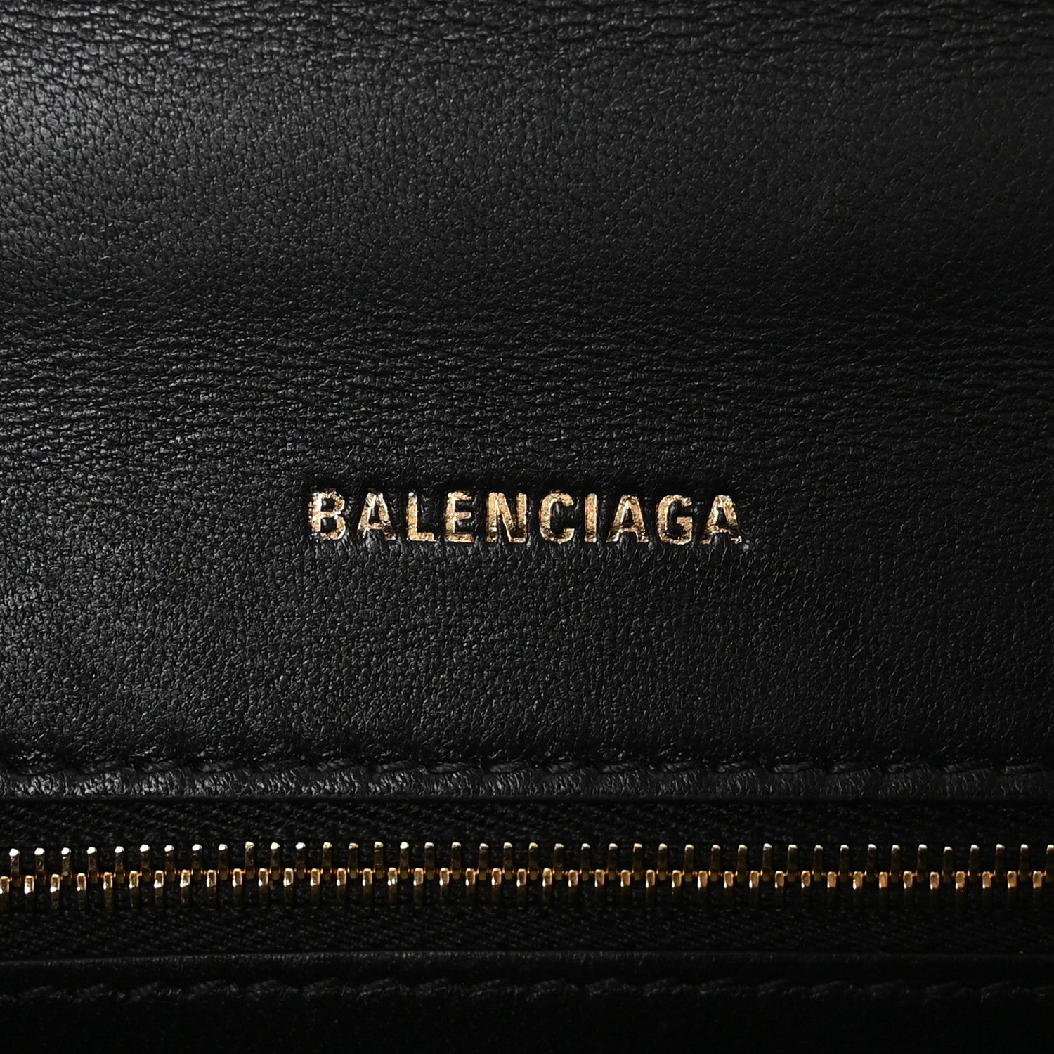 Shiny Box Calfskin Small Hourglass Top Handle Bag Black