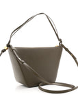 Calfskin Mini Hammock Hobo Vintage Khaki