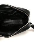 Grain De Poudre Matelasse Monogram Mini Lou Camera Bag Black