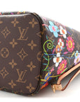 LV X TM Monogram Flowers Neverfull MM