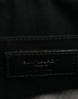 Calfskin Matelasse Monogram Monochrome Lou Camera Bag Black