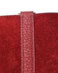 Taurillon Clemence Picotin Lock 22 MM Rouge H