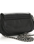 Caviar Half Moon Wallet On Chain WOC Black
