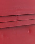 Patent Calfskin Wallet Red