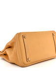Taurillon Clemence HAC Birkin 32 Natural Sable