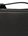 Soft Grained Calfskin Mini Camera Bag Black