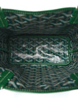 Goyardine Reversible Mini Anjou Green