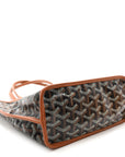 Goyardine Reversible Mini Anjou Black Gold
