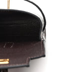 Matte Alligator Festival Kelly Bag Charm Ebene