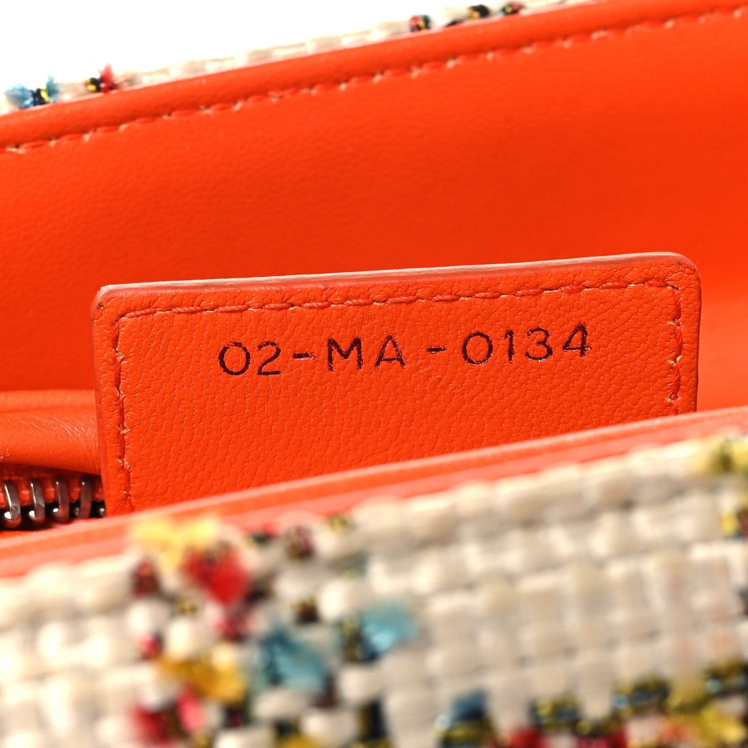 Tweed Medium Lady D1OR  Orange Multicolor
