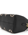 Empreinte Monogram Giant Speedy Bandouliere 25 Black Beige
