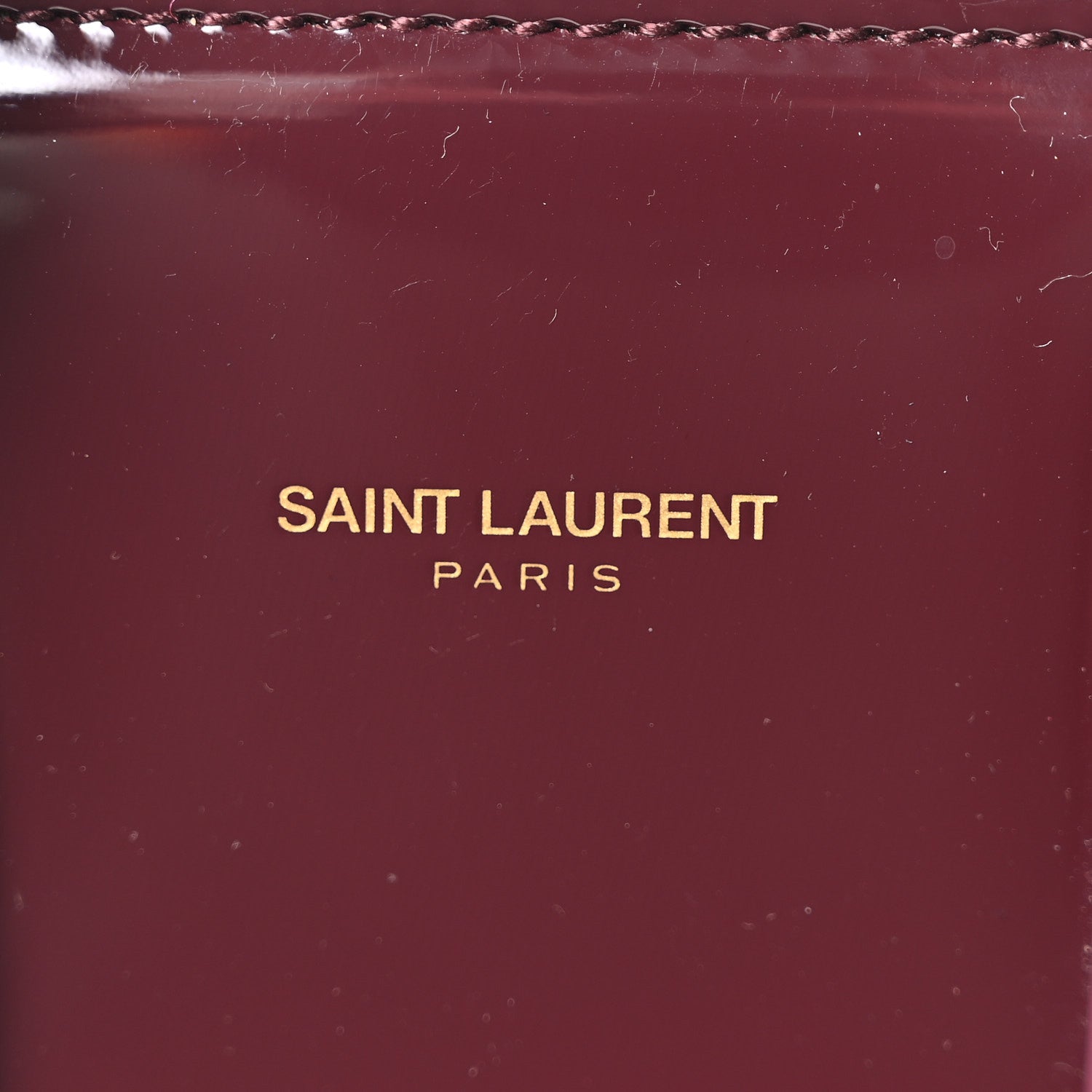 Patent Nano Sac de Jour Dark Red Wine