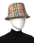 Technical Cotton Vintage Check Bucket Hat M Archive Beige