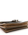GG Supreme Monogram Medium Dionysus Shoulder Bag Taupe