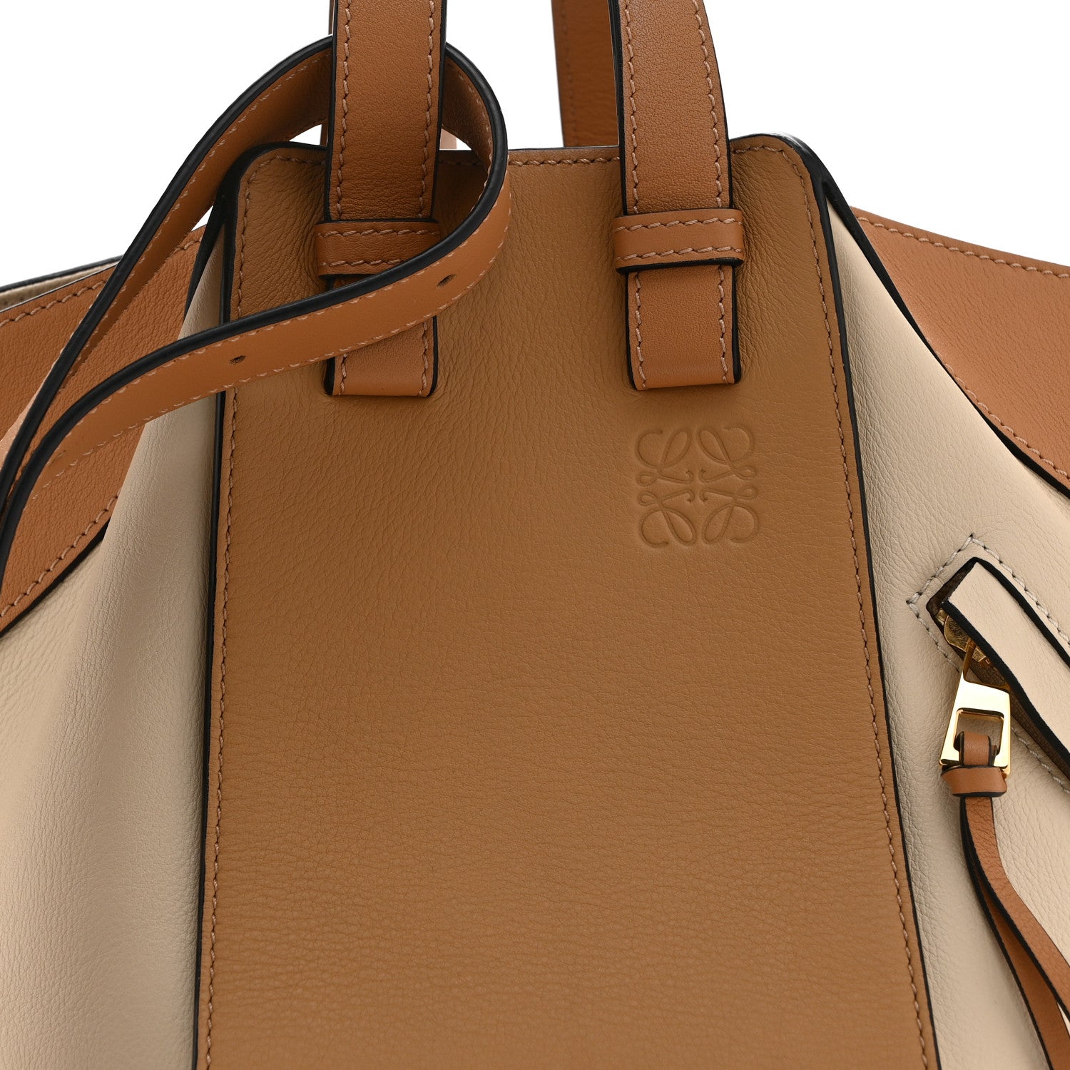 Calfskin Small Hammock Shoulder Bag Dune Warm Desert