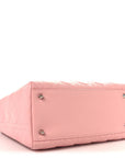 Lambskin Cannage Medium Lady D1OR Light Pink