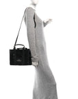 Sequin Small The Tote Bag Black