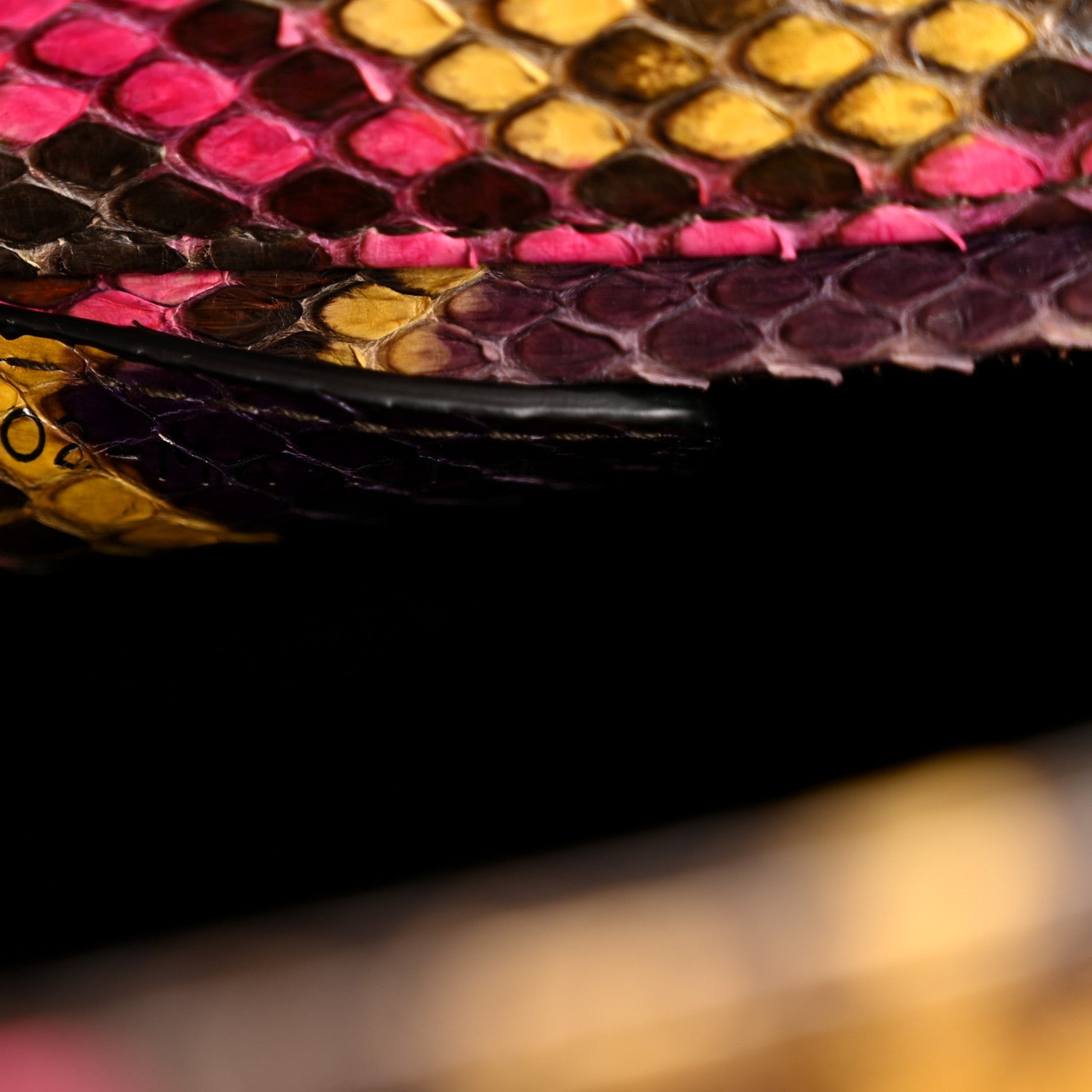 Snakeskin Medium Lady D1OR Multicolor