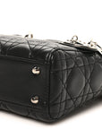 Lambskin Cannage Mini Lady D1OR Black