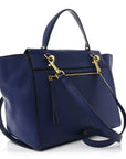 Grained Calfskin Mini Belt Bag Indigo
