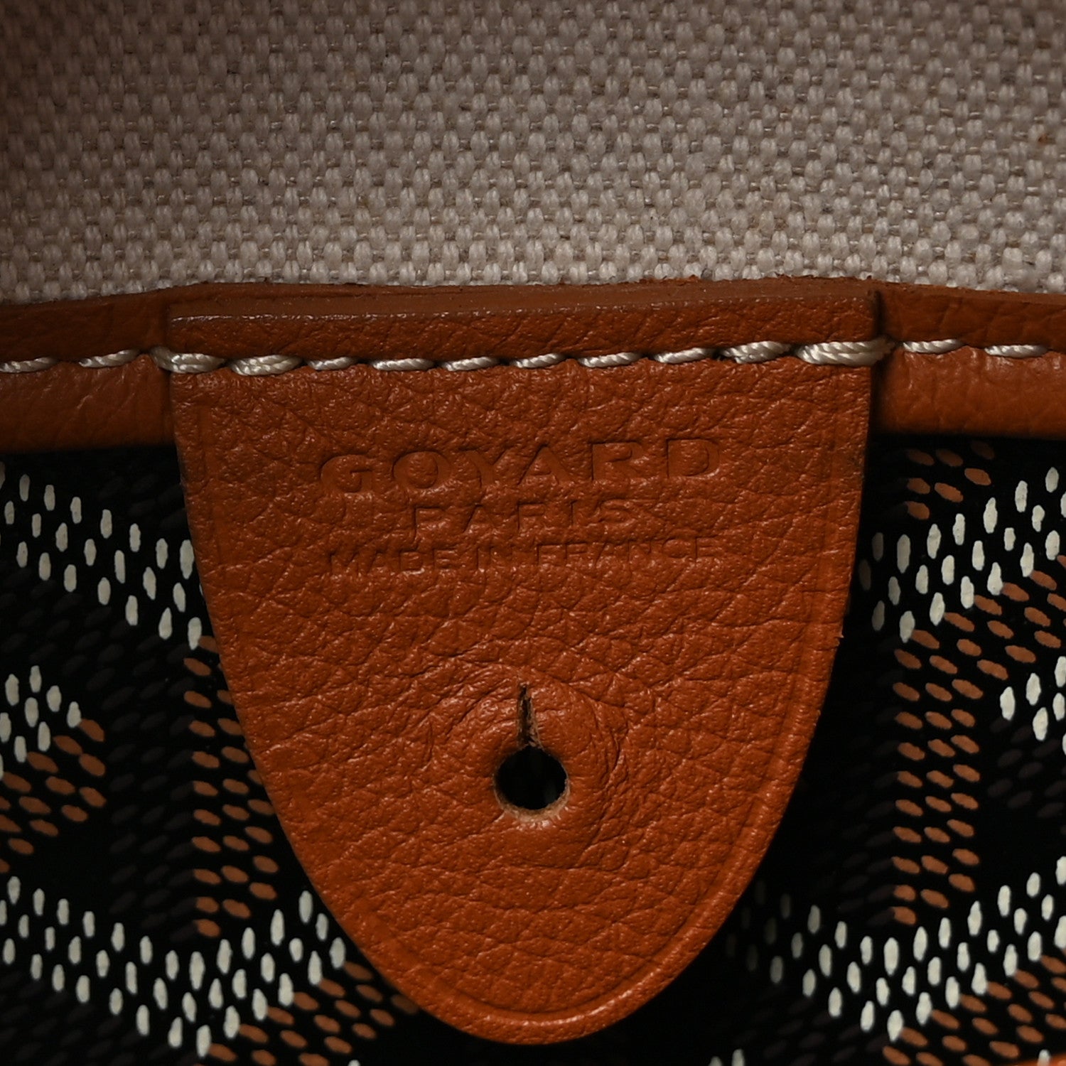 Goyardine Artois MM Black Gold