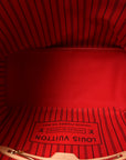 Monogram Inside Out Neverfull Bandouliere MM Rouge Sari